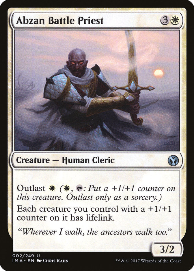 Abzan Battle Priest [Iconic Masters] | Game Master's Emporium (The New GME)