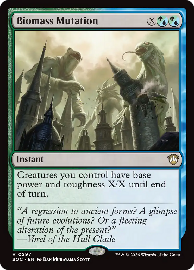Biomass Mutation [Secrets of Strixhaven Commander] | Game Master's Emporium (The New GME)