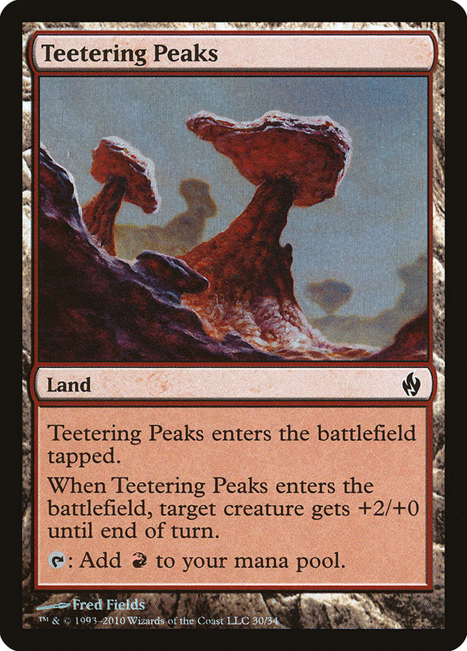 Teetering Peaks [Premium Deck Series: Fire and Lightning] | Game Master's Emporium (The New GME)