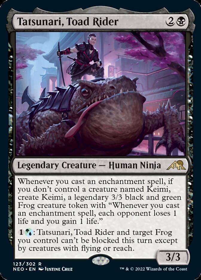 Tatsunari, Toad Rider [Kamigawa: Neon Dynasty] | Game Master's Emporium (The New GME)