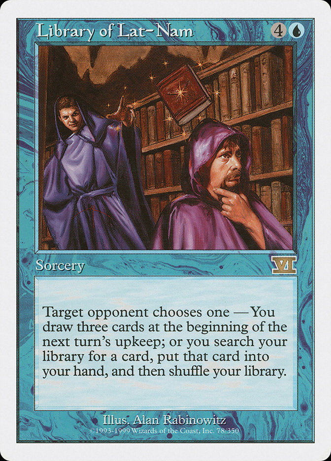 Library of Lat-Nam [Classic Sixth Edition] | Game Master's Emporium (The New GME)