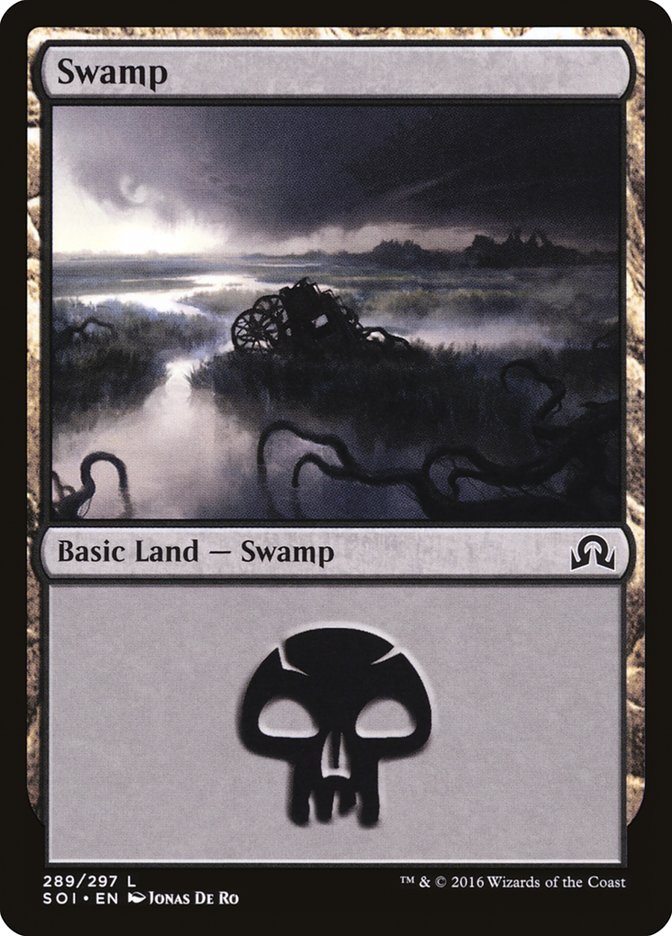 Swamp (289) [Shadows over Innistrad] | Game Master's Emporium (The New GME)