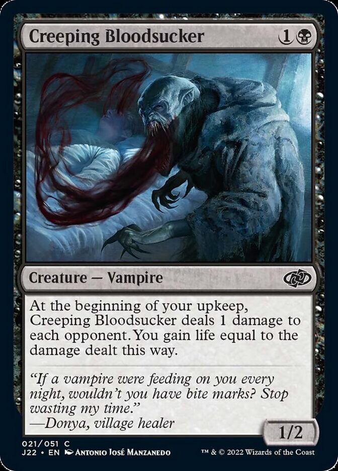 Creeping Bloodsucker [Jumpstart 2022] | Game Master's Emporium (The New GME)