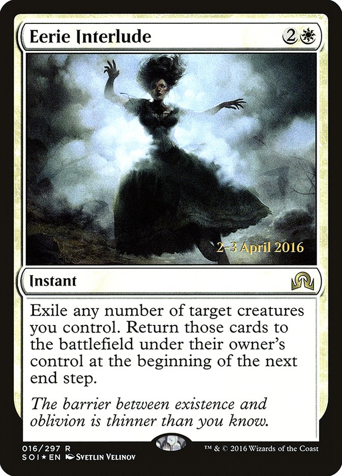 Eerie Interlude [Shadows over Innistrad Prerelease Promos] | Game Master's Emporium (The New GME)