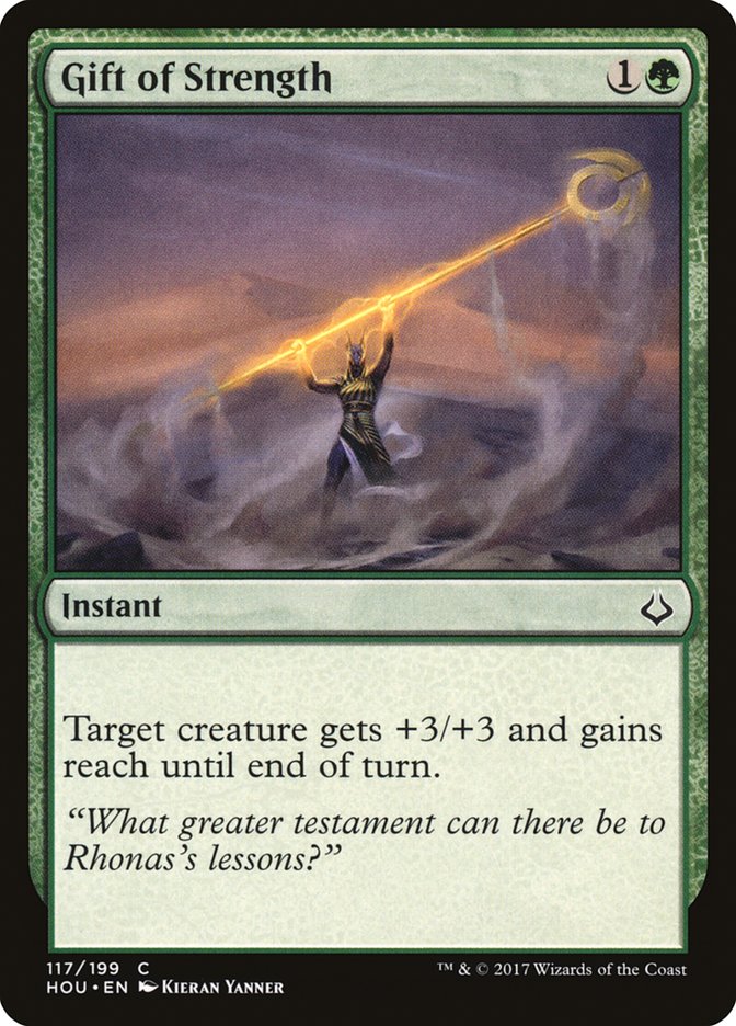 Gift of Strength [Hour of Devastation] | Game Master's Emporium (The New GME)