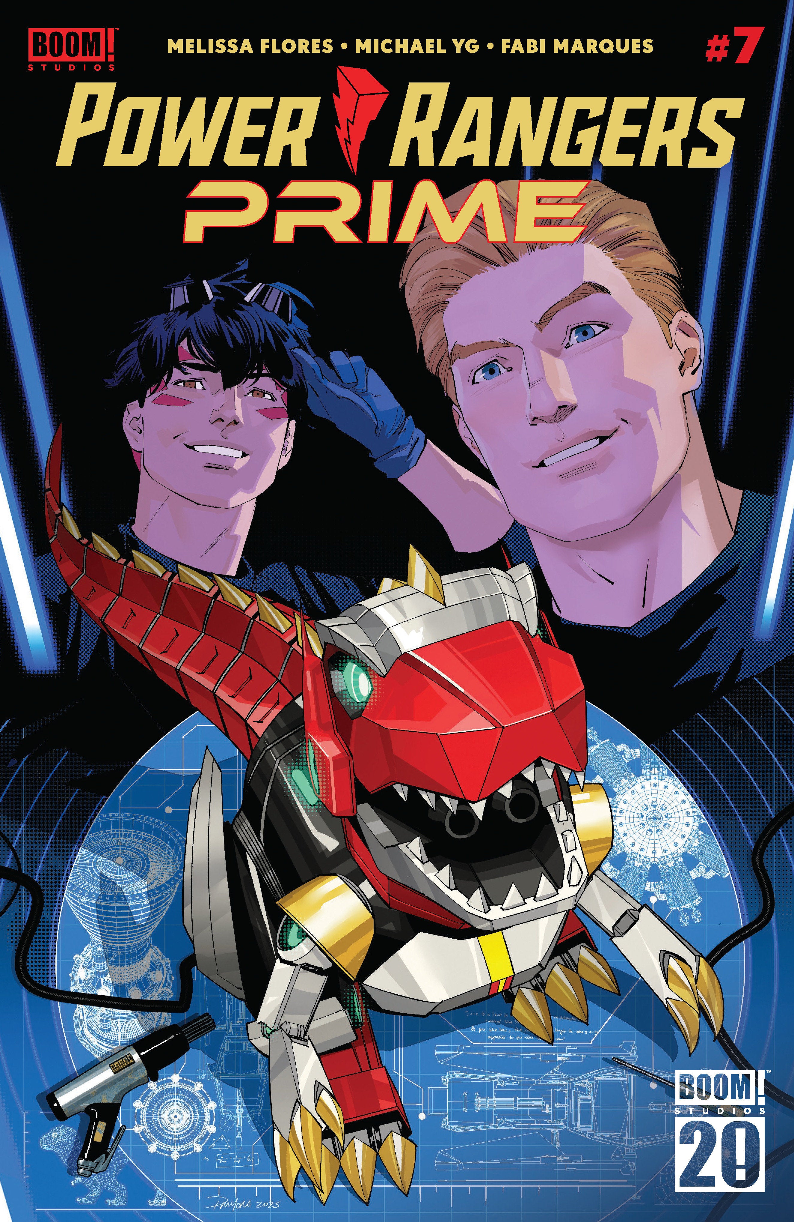 Power Rangers Prime #7 A Main (Dressed, Mora) | Game Master's Emporium (The New GME)