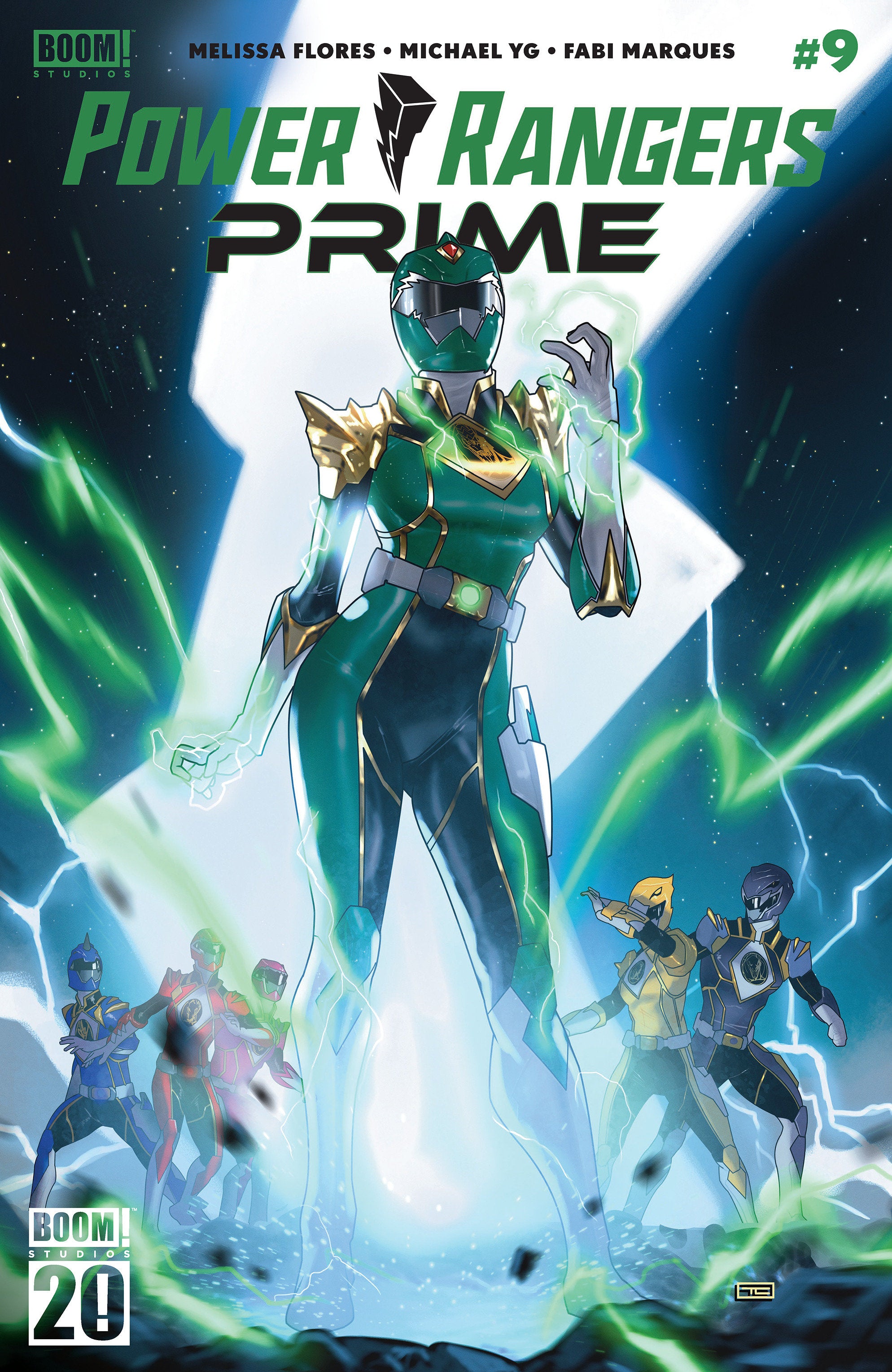 Power Rangers Prime #9 A Main (Dressed, Clarke) | Game Master's Emporium (The New GME)