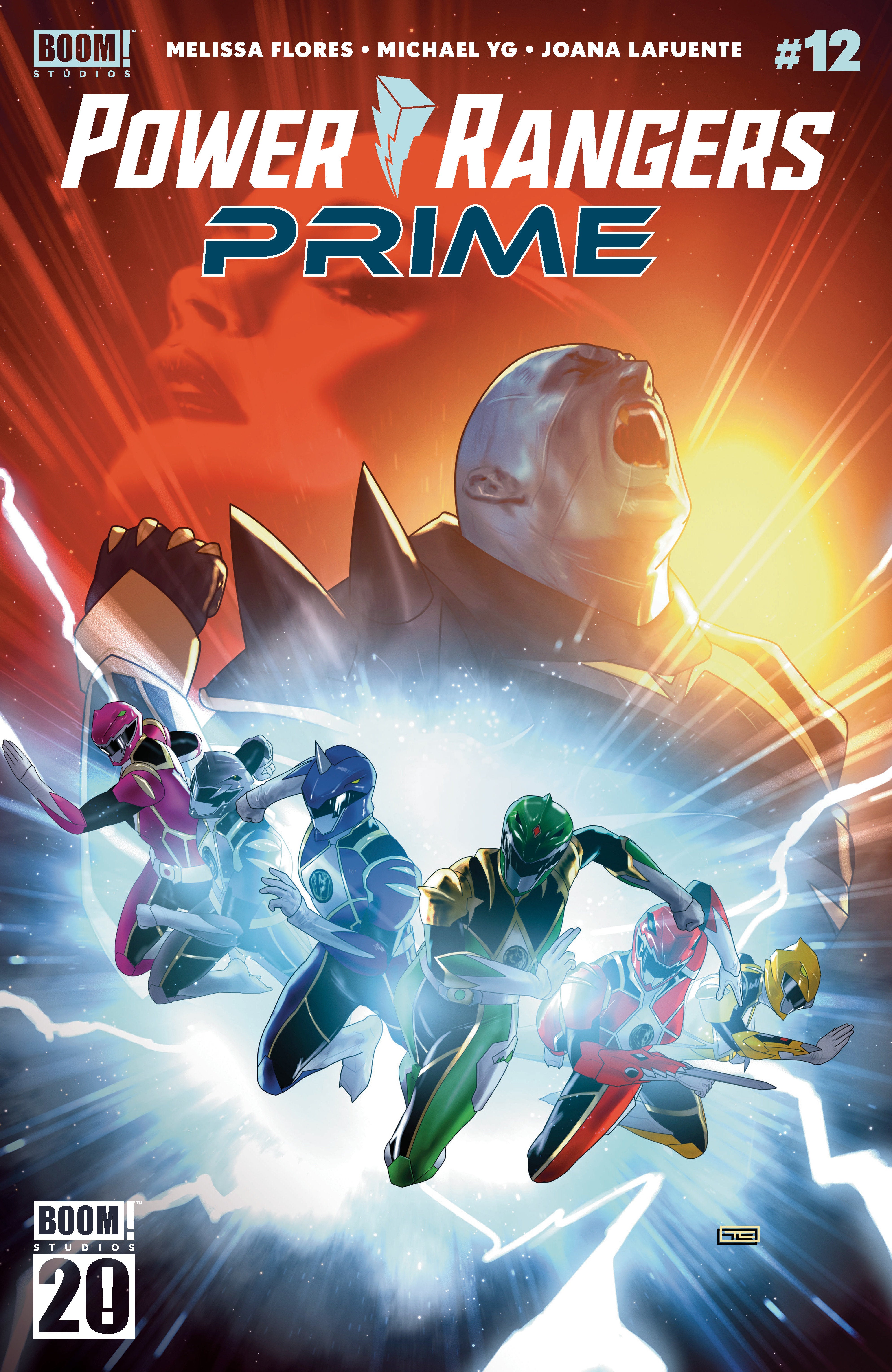 Power Rangers Prime #12 A Main (Dressed, Clarke) | Game Master's Emporium (The New GME)
