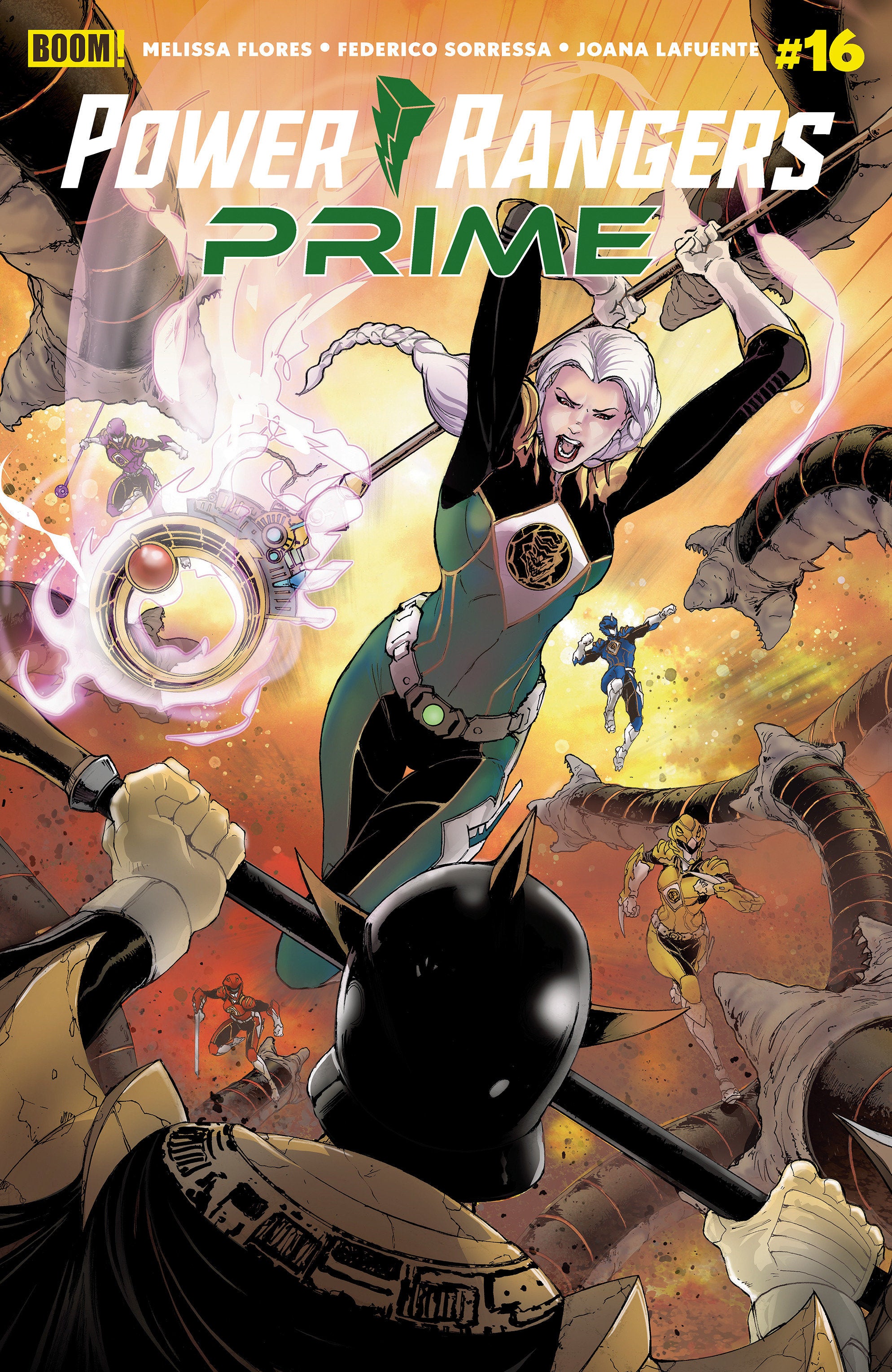Power Rangers Prime #16 A Main (Dressed, Griffith) | Game Master's Emporium (The New GME)