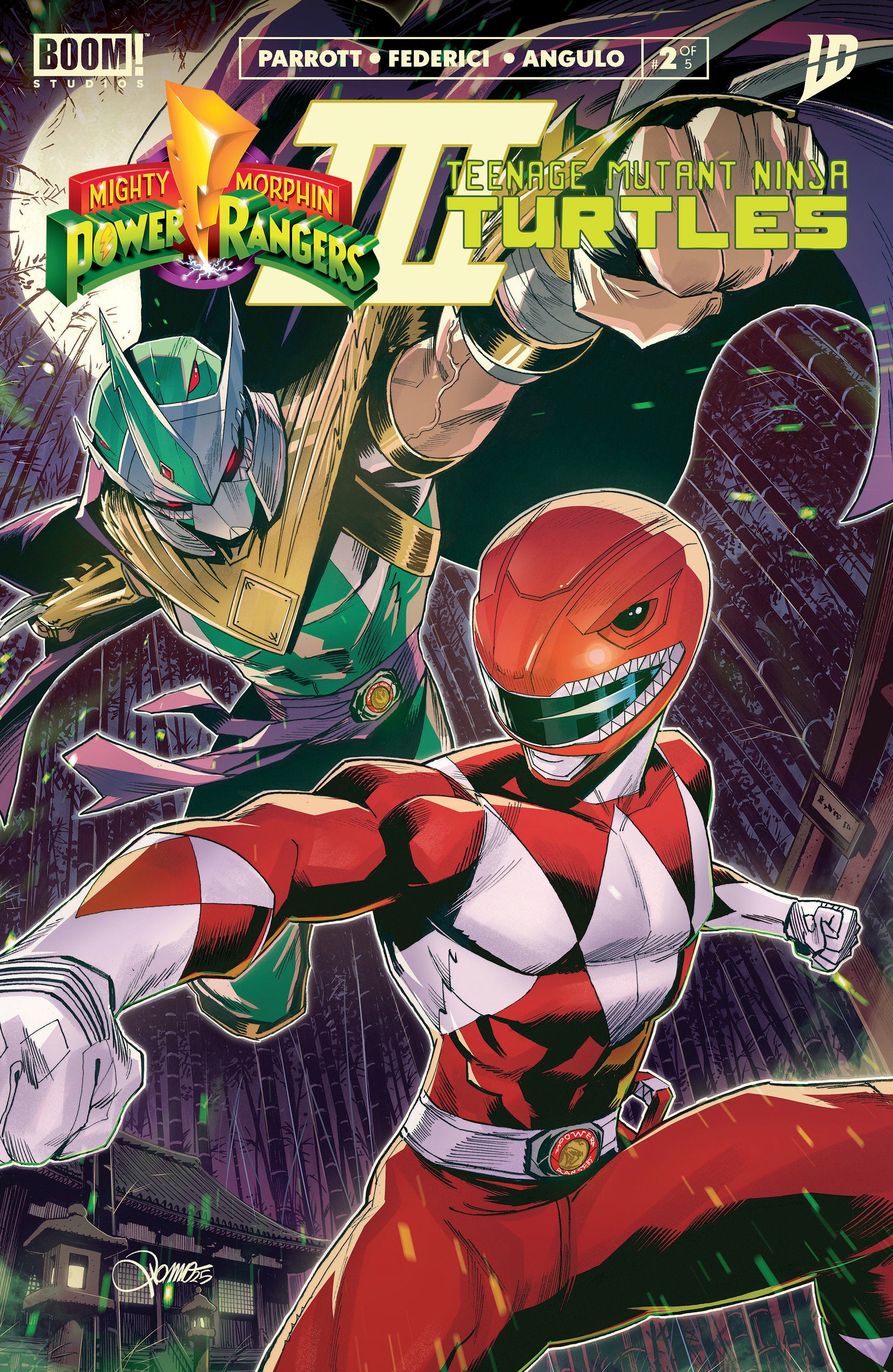 Mighty Morphin Power Rangers/Teenage Mutant Ninja Turtles III #2 A Main (Dressed, Zonno) | Game Master's Emporium (The New GME)