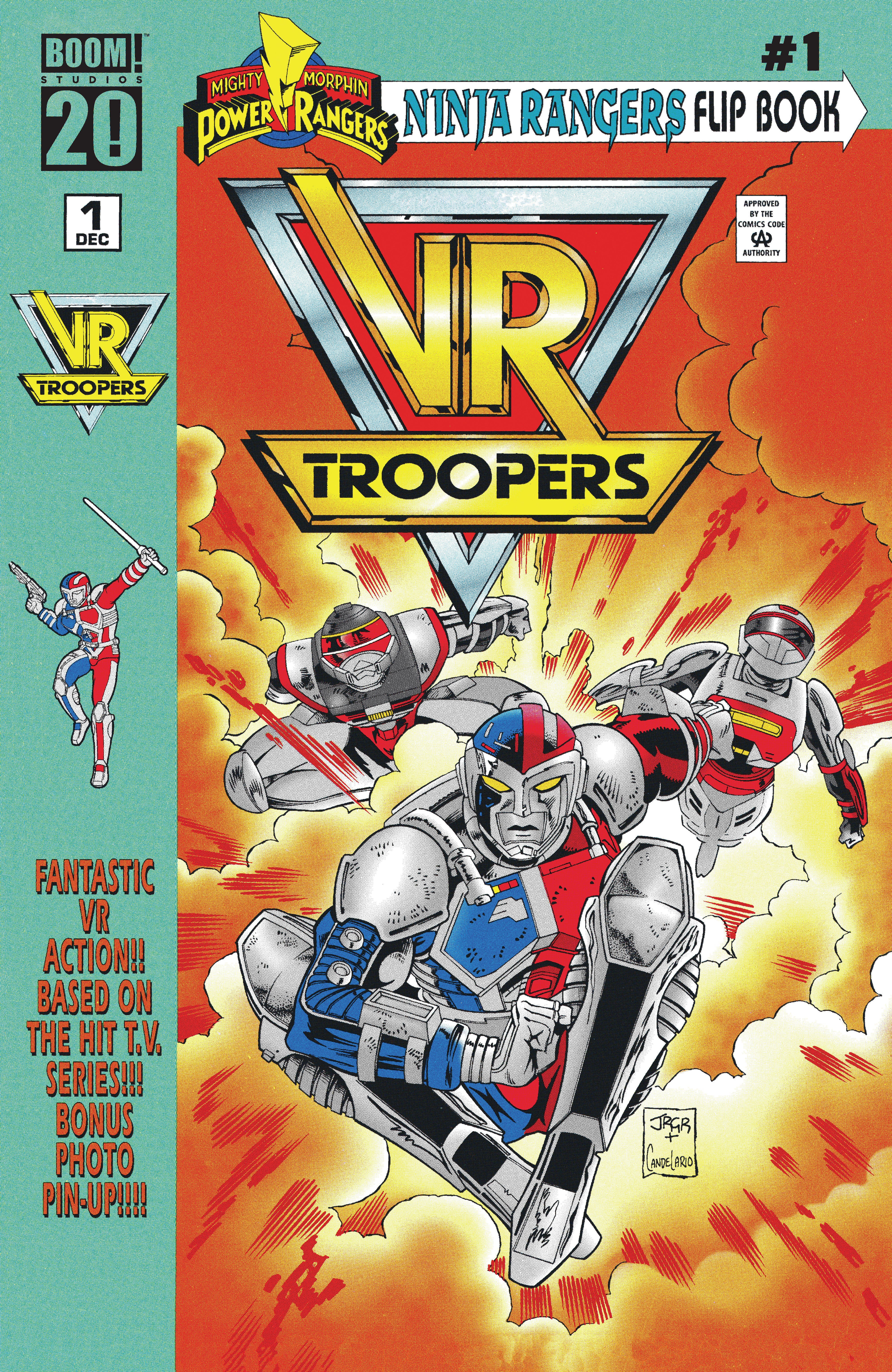 Vr Troopers/Power Rangers Flipbook Facsimile Edition #1 A Main (Dressed, Smith & Ross) | Game Master's Emporium (The New GME)