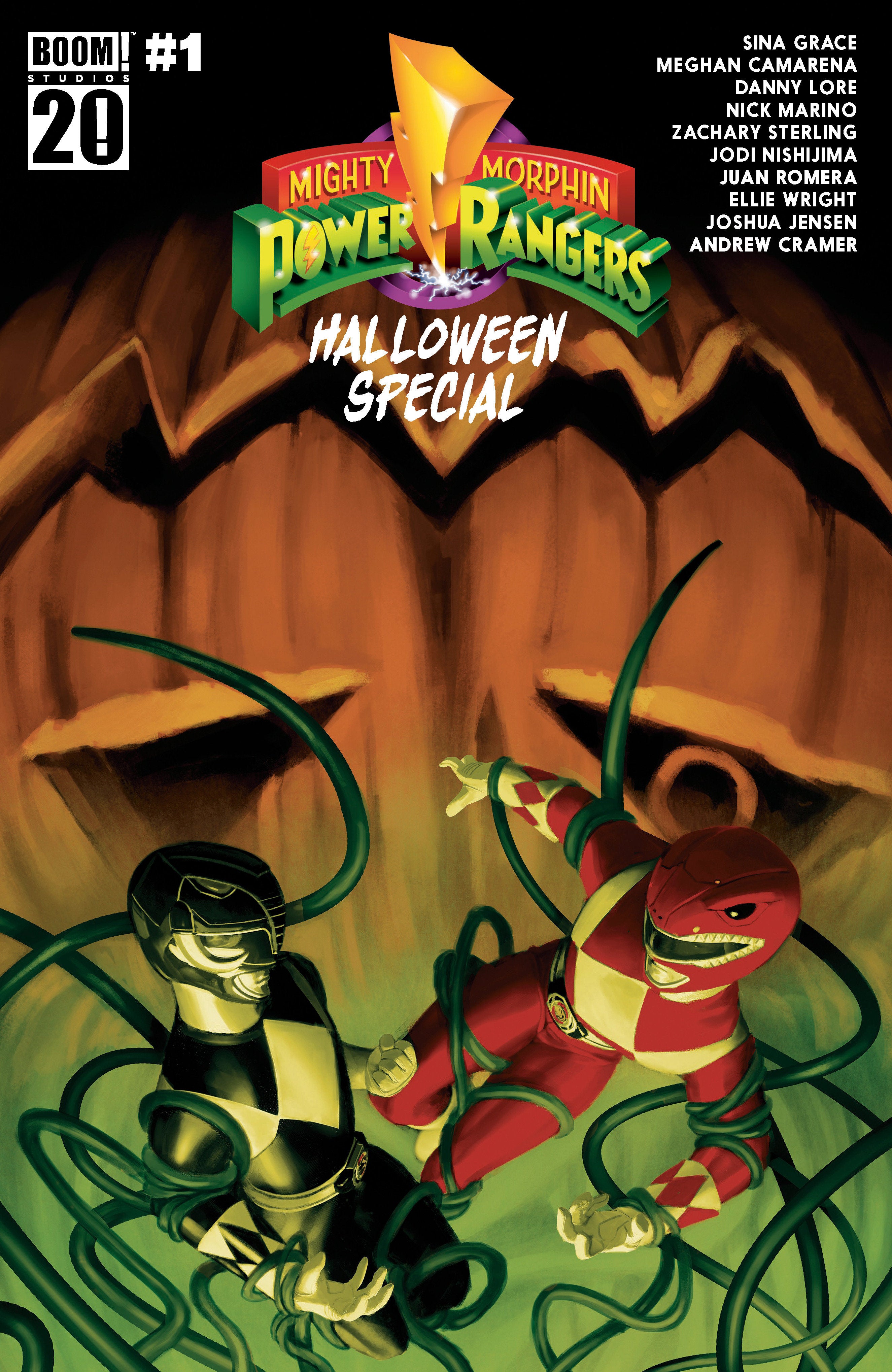 Mighty Morphin Power Rangers Halloween Special #1 A Main (Dressed, Mercado) | Game Master's Emporium (The New GME)