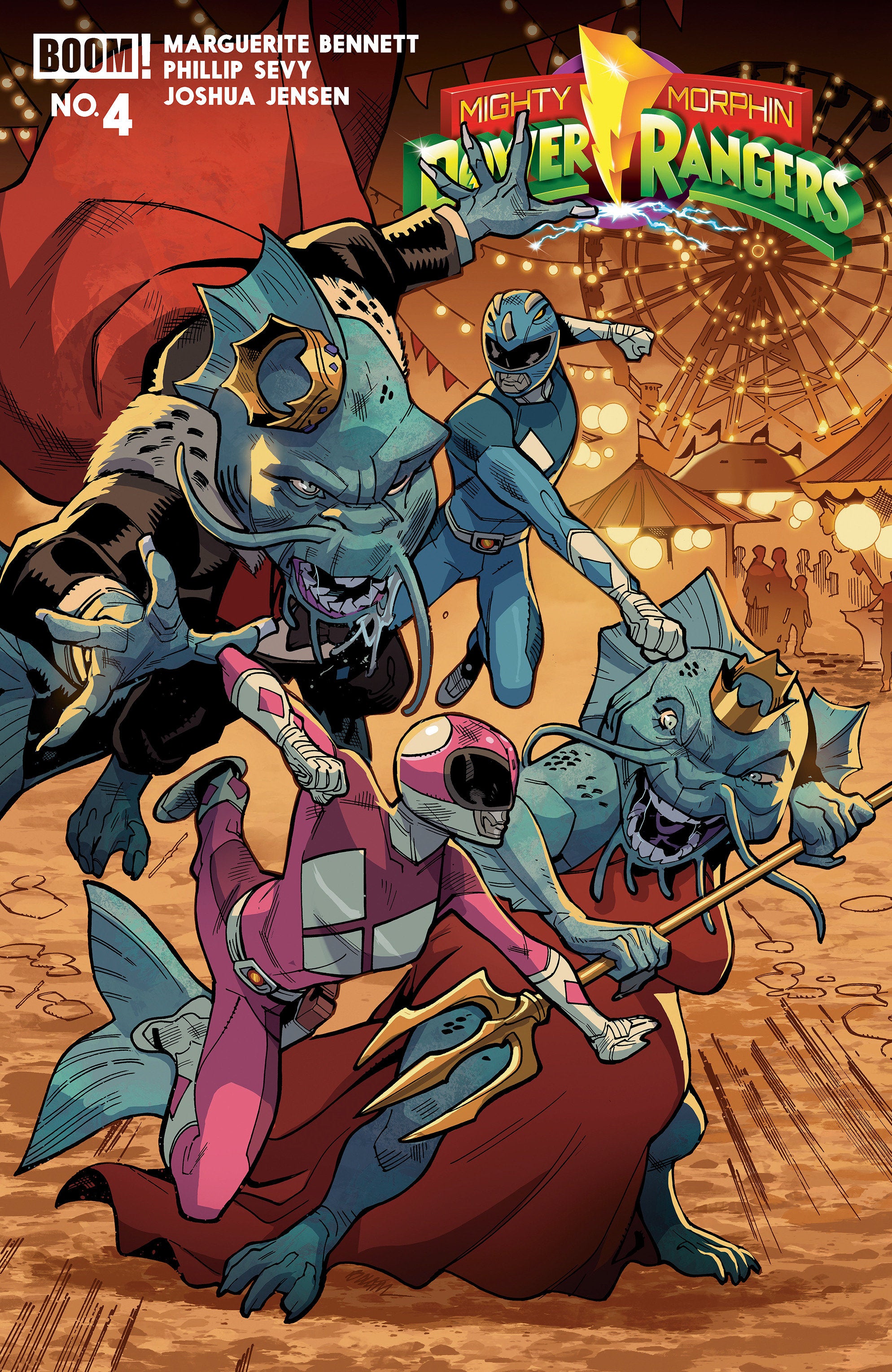 Mighty Morphin Power Rangers (2026) #4 A Main (Dressed, Balám) | Game Master's Emporium (The New GME)