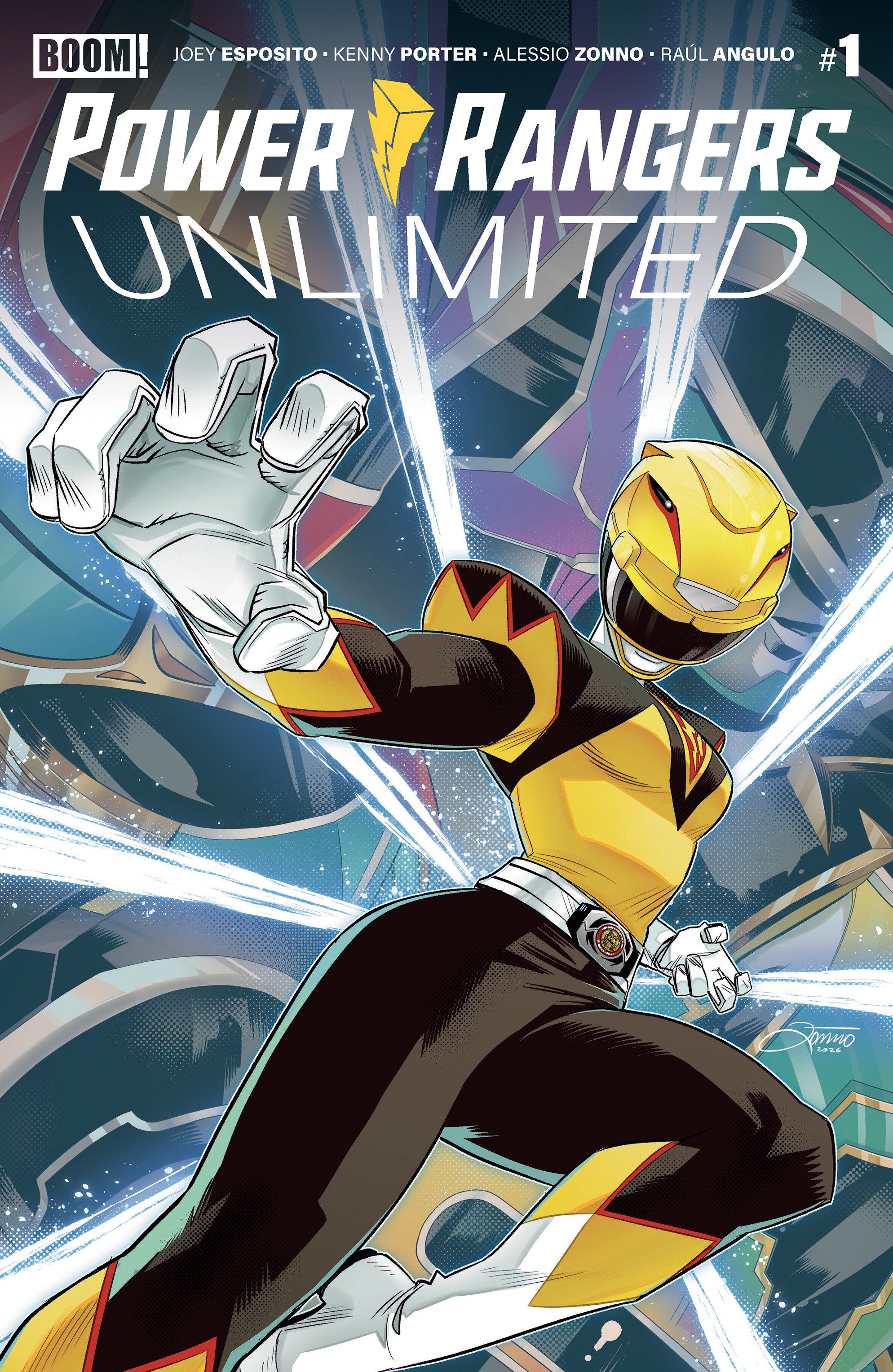 Power Rangers Unlimited #1 A Main (Dressed, Zonno) | Game Master's Emporium (The New GME)