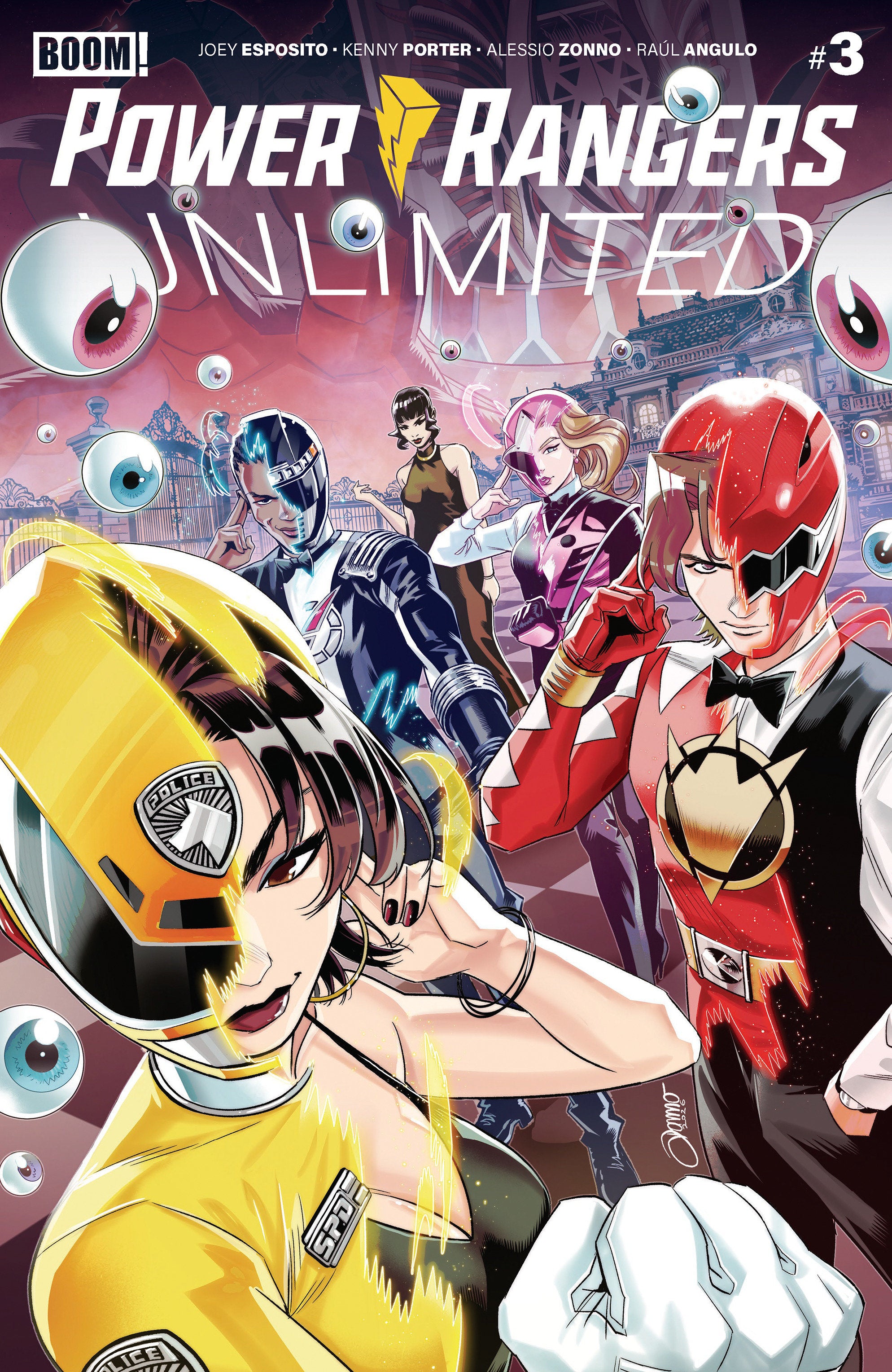Power Rangers Unlimited #3 A Main (Dressed, Zonno) | Game Master's Emporium (The New GME)
