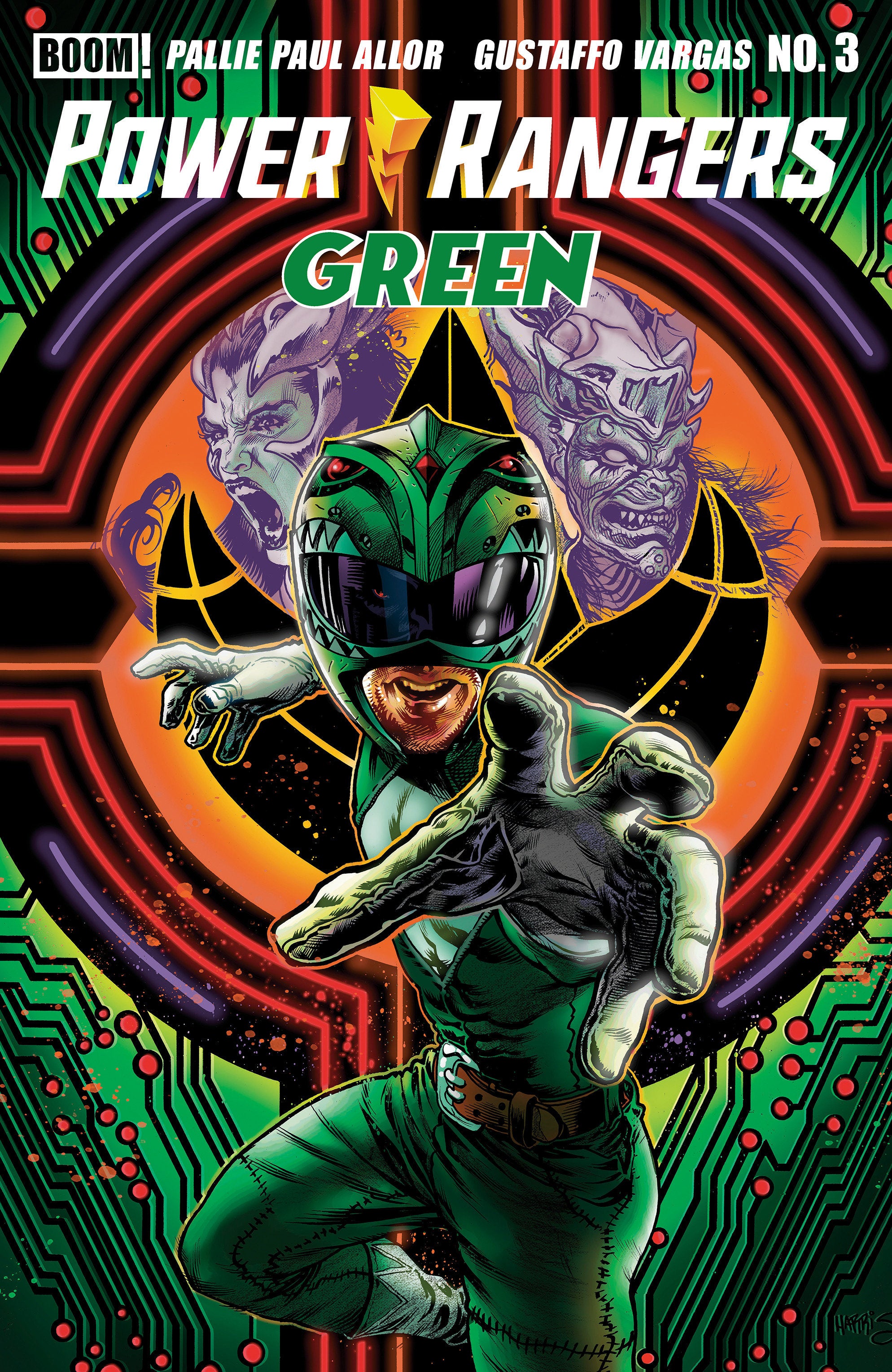 Power Rangers Green #3 A Main (Dressed, Harris) | Game Master's Emporium (The New GME)