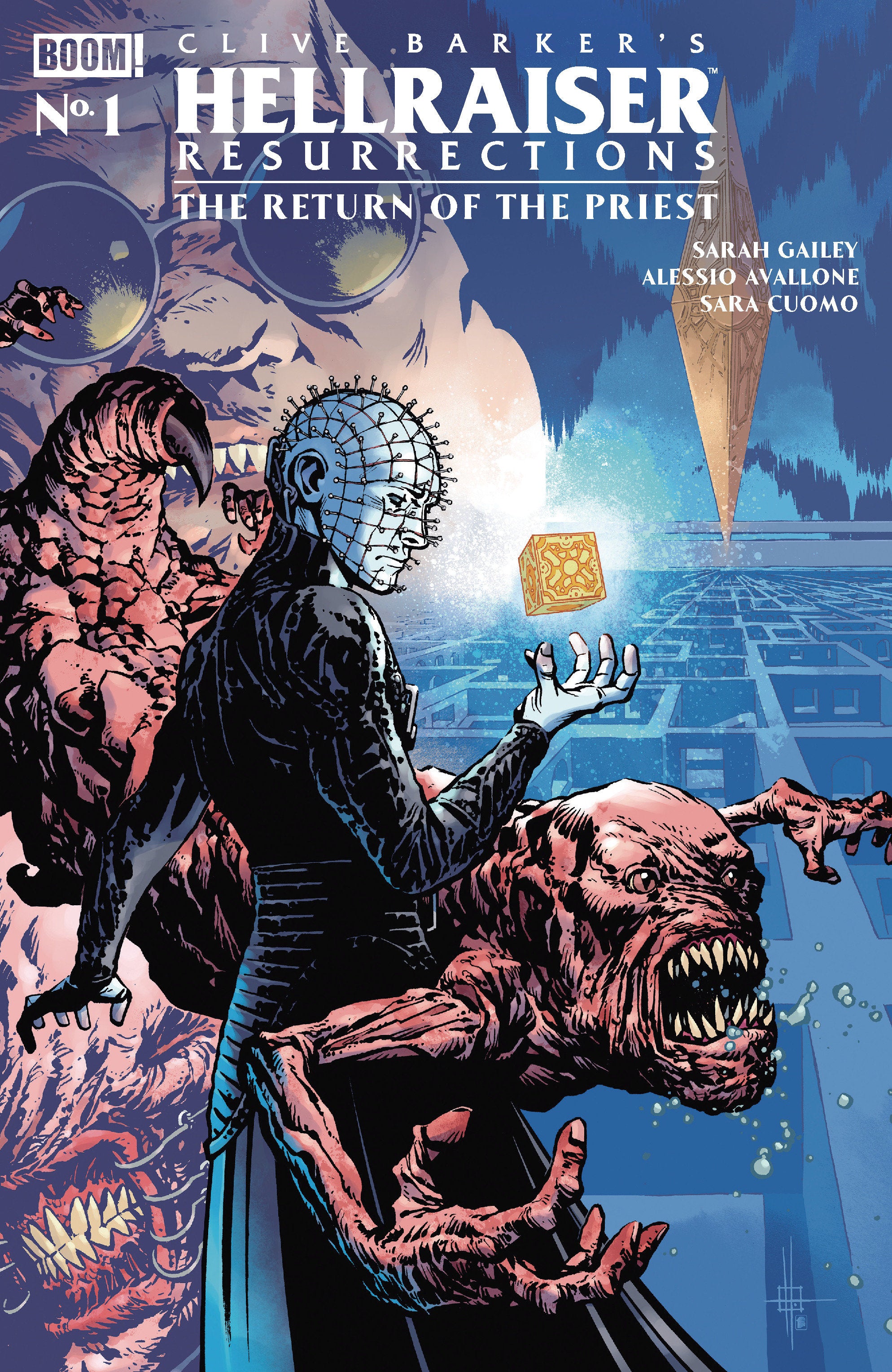 Hellraiser: Resurrections   The Return Of The Priest #1 A Main (Dressed, Howard) | Game Master's Emporium (The New GME)