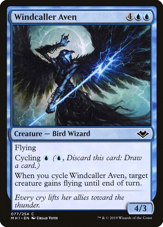 Windcaller Aven [Modern Horizons] | Game Master's Emporium (The New GME)