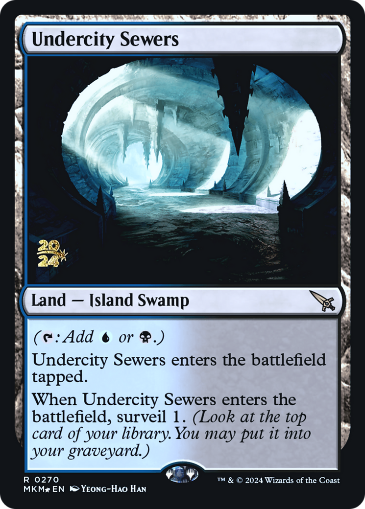 Undercity Sewers [Murders at Karlov Manor Prerelease Promos] | Game Master's Emporium (The New GME)