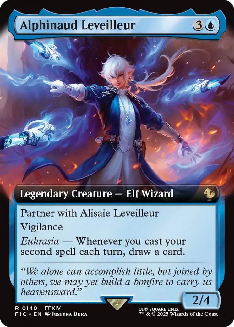 Alphinaud Leveilleur (Extended Art) [FINAL FANTASY Commander] | Game Master's Emporium (The New GME)