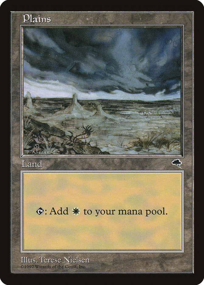Plains (White Signature) [Tempest] | Game Master's Emporium (The New GME)