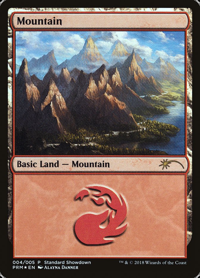 Mountain (Alayna Danner) [Standard Showdown Promos] | Game Master's Emporium (The New GME)