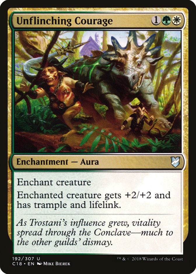 Unflinching Courage [Commander 2018] | Game Master's Emporium (The New GME)