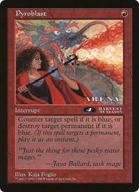 Pyroblast (4th Place) (Oversized) [Oversize Cards] | Game Master's Emporium (The New GME)