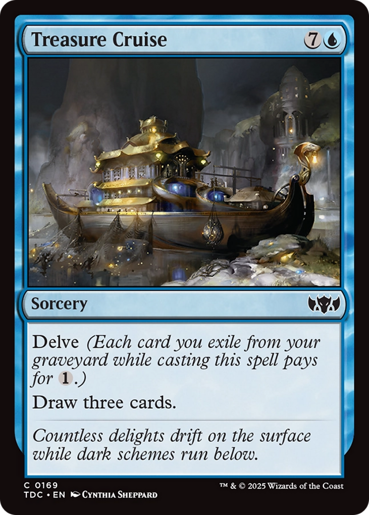 Treasure Cruise [Tarkir: Dragonstorm Commander] | Game Master's Emporium (The New GME)