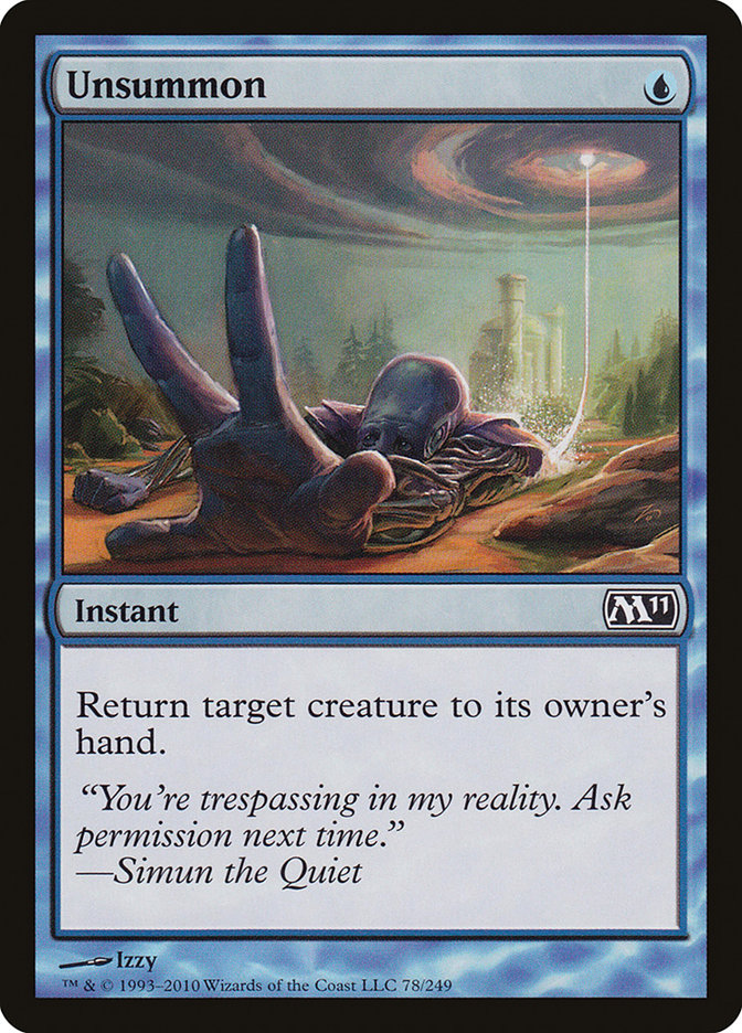 Unsummon [Magic 2011] | Game Master's Emporium (The New GME)
