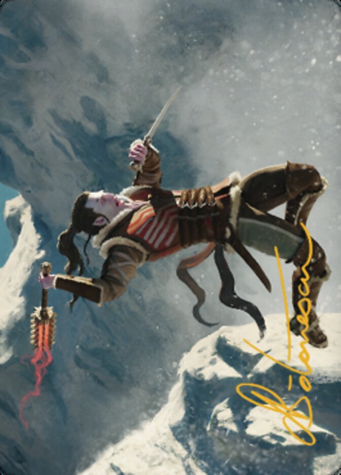 Balduvian Berserker Art Card (Gold-Stamped Signature) [Dominaria United Art Series] | Game Master's Emporium (The New GME)