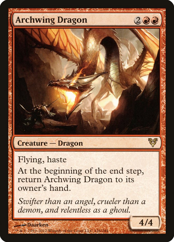 Archwing Dragon [Avacyn Restored] | Game Master's Emporium (The New GME)