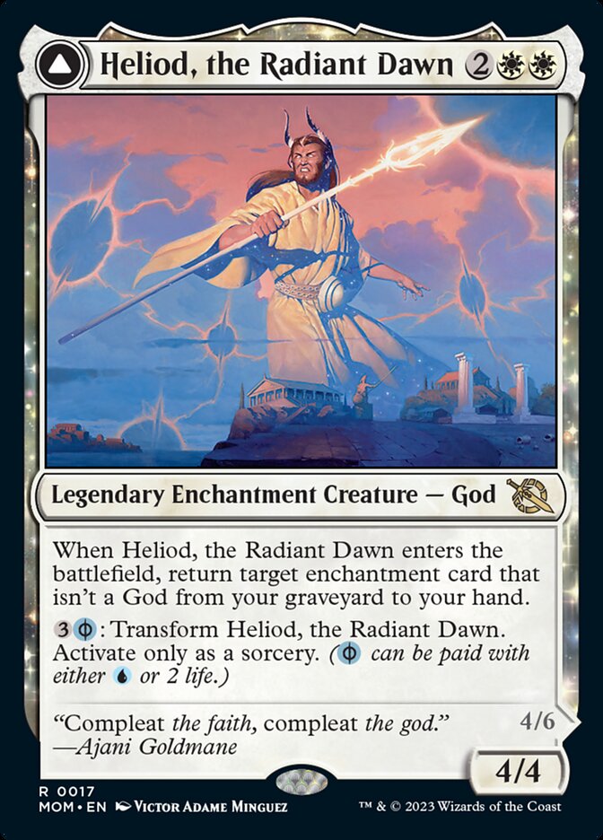 Heliod, the Radiant Dawn // Heliod, the Warped Eclipse [March of the Machine] | Game Master's Emporium (The New GME)