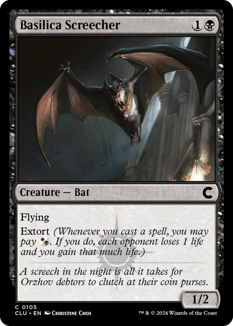 Basilica Screecher [Ravnica: Clue Edition] | Game Master's Emporium (The New GME)