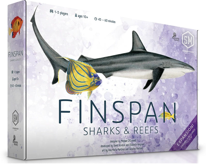 Finspan Sharks & Reefs Expansion (On Sale June 12th) | Game Master's Emporium (The New GME)