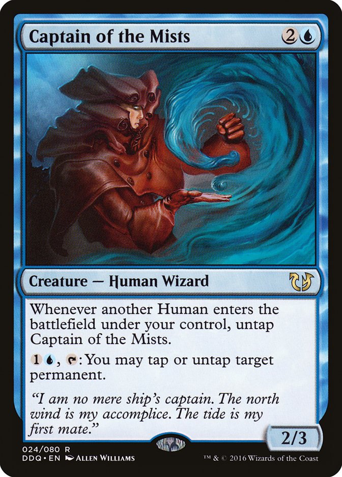 Captain of the Mists [Duel Decks: Blessed vs. Cursed] | Game Master's Emporium (The New GME)