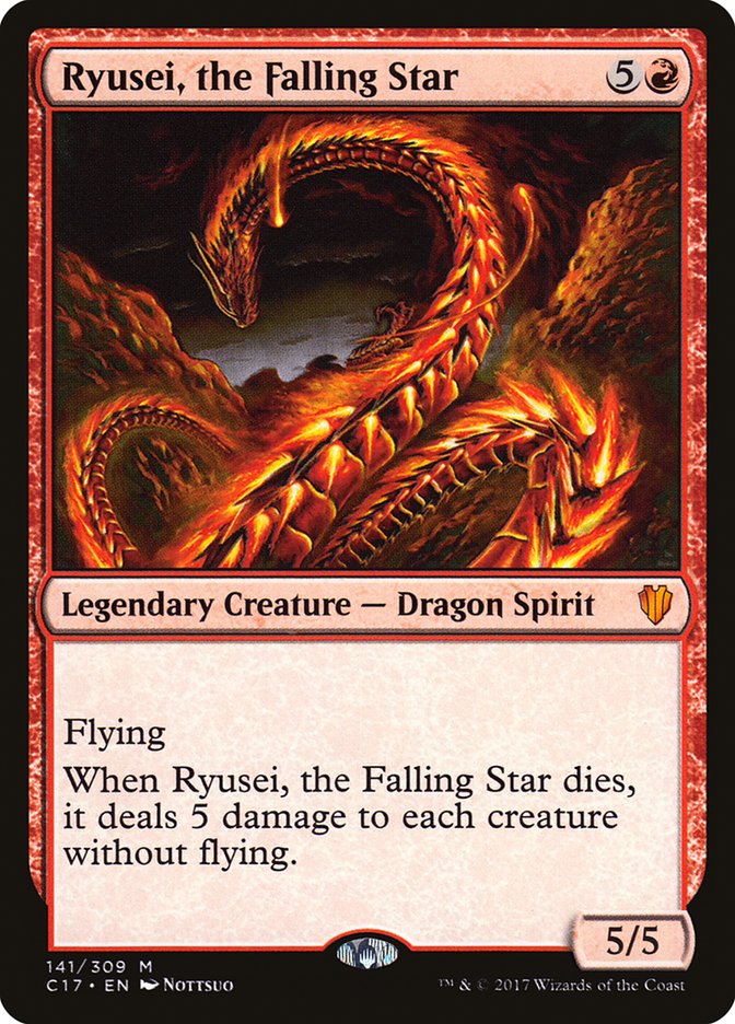 Ryusei, the Falling Star [Commander 2017] | Game Master's Emporium (The New GME)