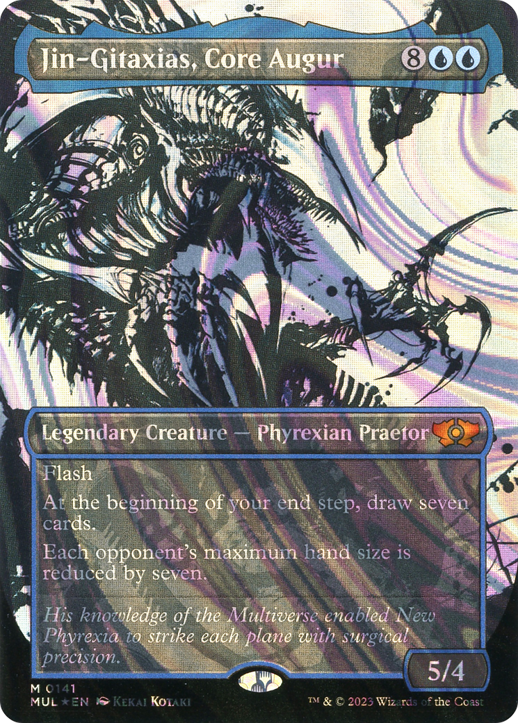 Jin-Gitaxias, Core Augur (Halo Foil) [Multiverse Legends] | Game Master's Emporium (The New GME)