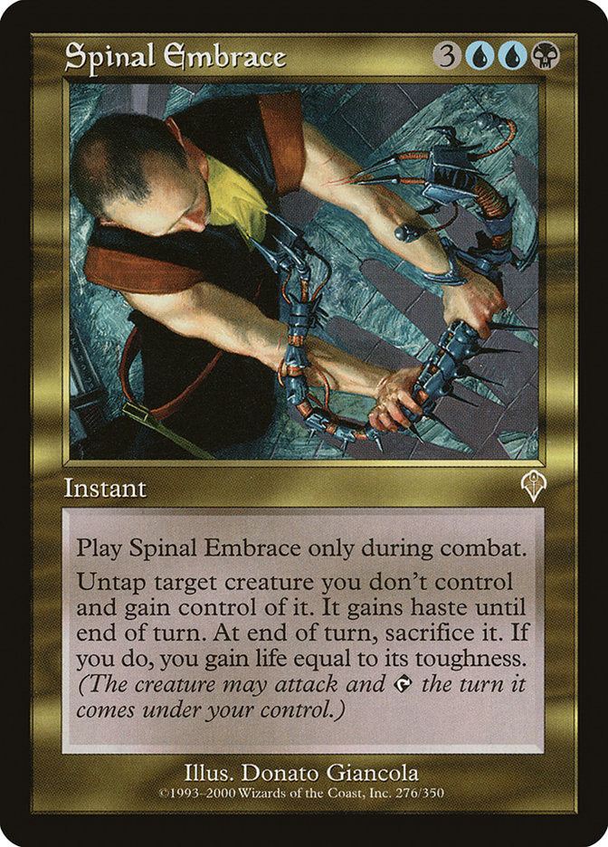 Spinal Embrace [Invasion] | Game Master's Emporium (The New GME)