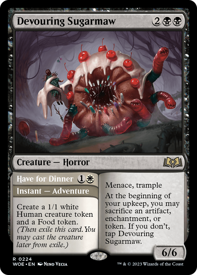 Devouring Sugarmaw // Have For Dinner [Wilds of Eldraine] | Game Master's Emporium (The New GME)