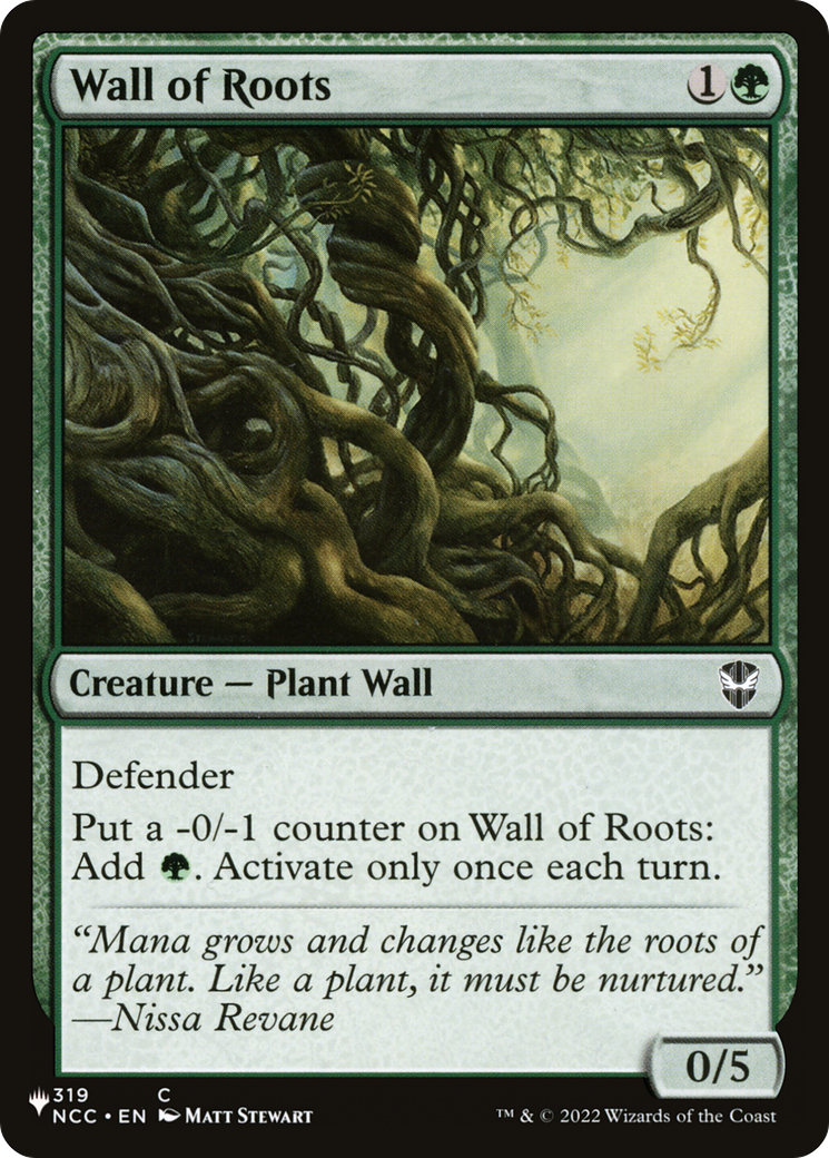 Wall of Roots [The List] | Game Master's Emporium (The New GME)