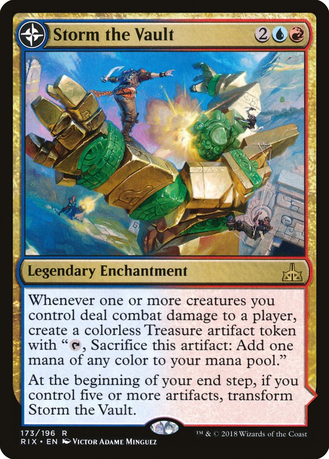 Storm the Vault // Vault of Catlacan [Rivals of Ixalan] | Game Master's Emporium (The New GME)