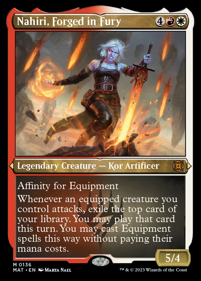 Nahiri, Forged in Fury (Foil Etched) [March of the Machine: The Aftermath] | Game Master's Emporium (The New GME)