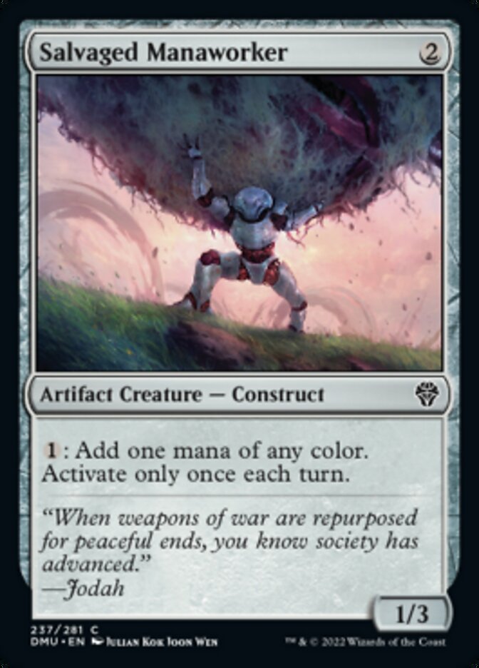 Salvaged Manaworker [Dominaria United] | Game Master's Emporium (The New GME)