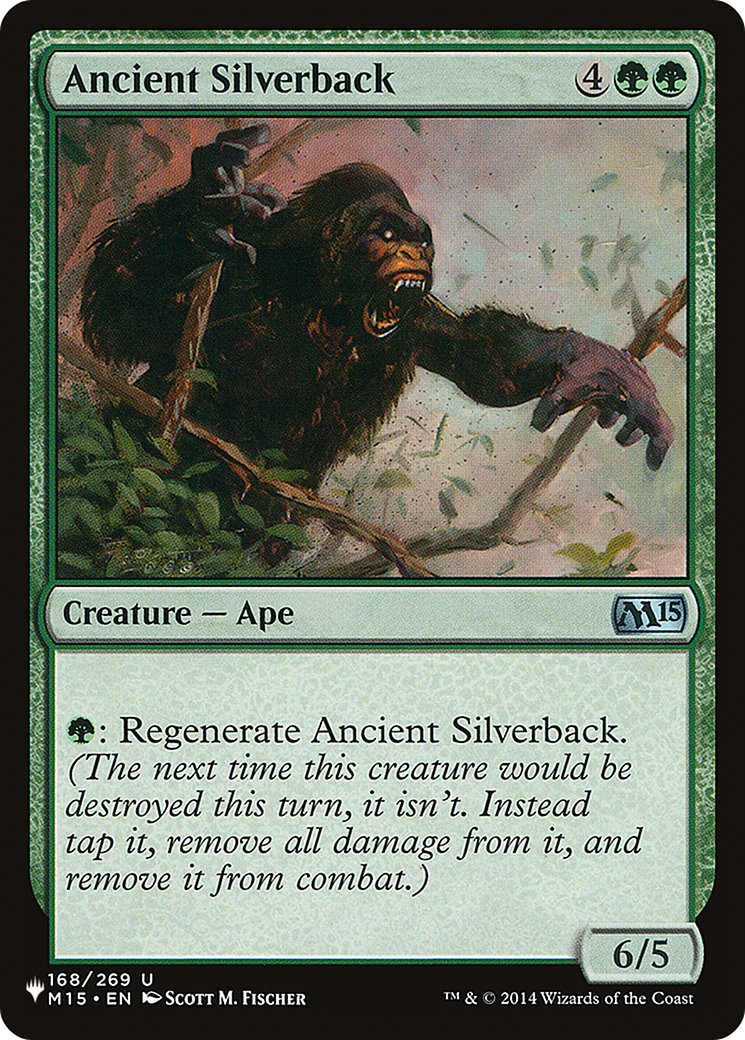 Ancient Silverback [The List Reprints] | Game Master's Emporium (The New GME)