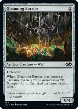 Gleaming Barrier [Jumpstart 2022] | Game Master's Emporium (The New GME)