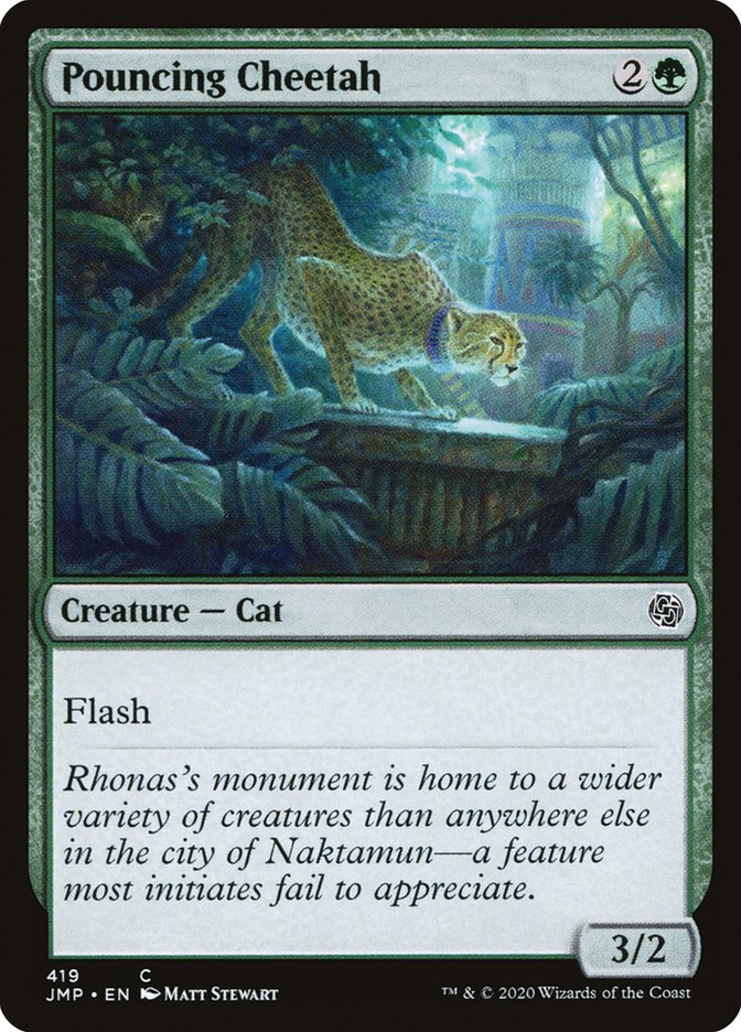 Pouncing Cheetah [Jumpstart] | Game Master's Emporium (The New GME)