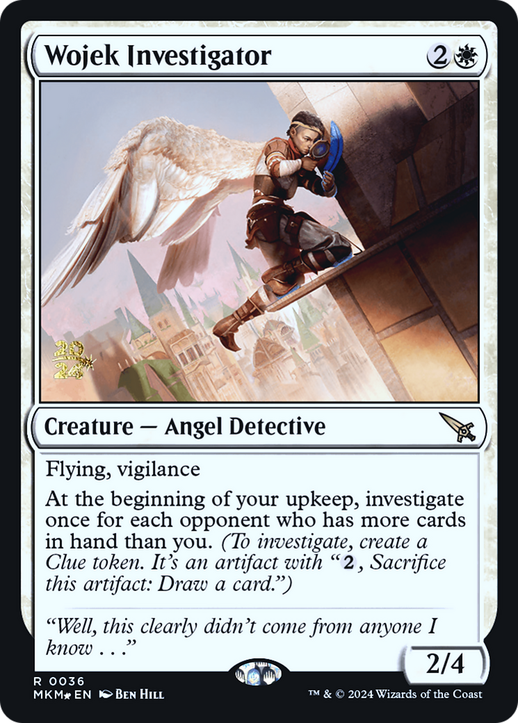 Wojek Investigator [Murders at Karlov Manor Prerelease Promos] | Game Master's Emporium (The New GME)