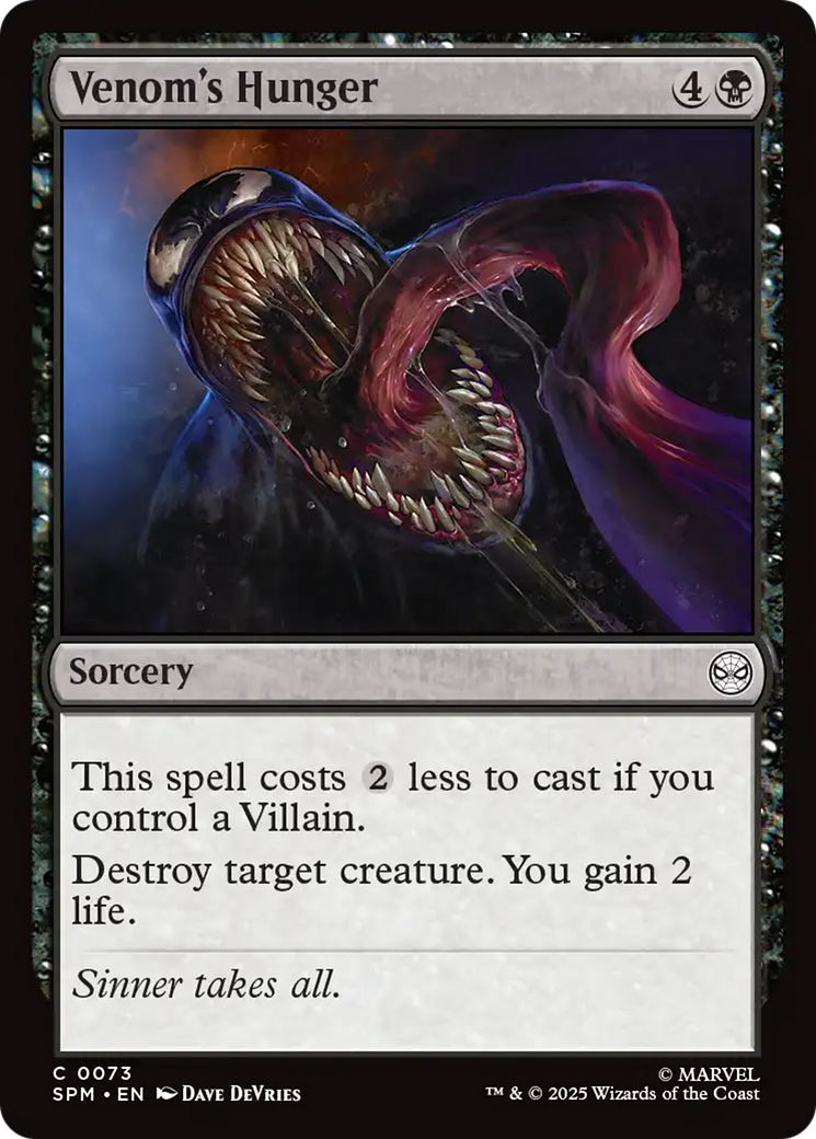 Venom's Hunger [Marvel's Spider-Man] | Game Master's Emporium (The New GME)
