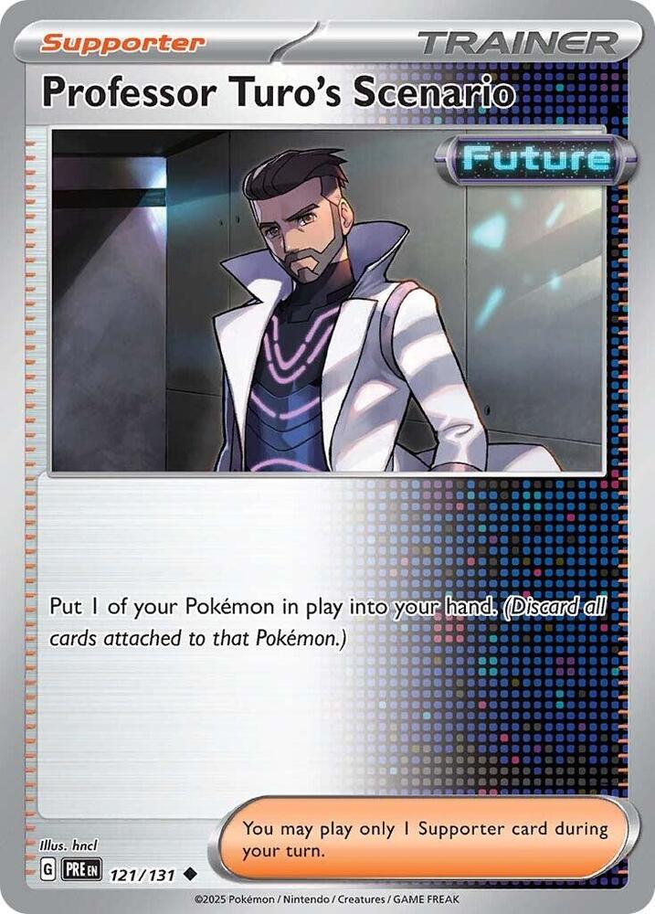 Professor Turo's Scenario (121/131) [Scarlet & Violet: Prismatic Evolutions] | Game Master's Emporium (The New GME)